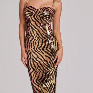 Nadine Merabi Tiger Dress